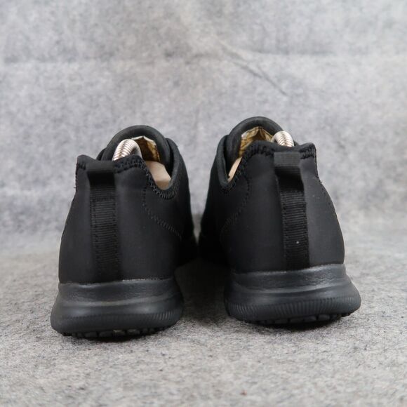 Skechers Shoes Womens 9 Slip On Sneakers Work Relaxed Fit Memory Foam Alex Black - Picture 7 of 16